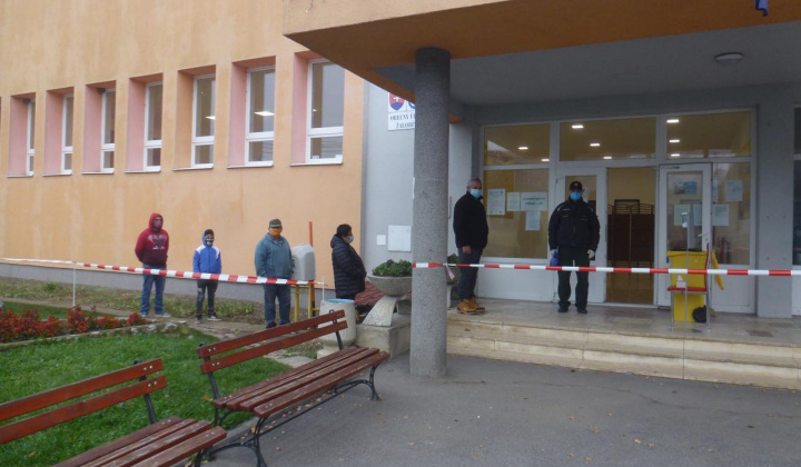 6. fotografia fotogalérie 1. kolo celoplošného testovania na COVID-19